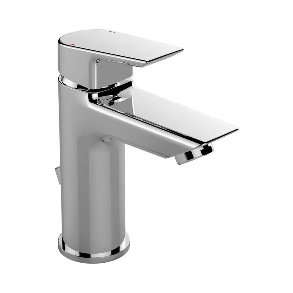 Cutout image of Ideal Standard Tesi Chrome Basin Mono Tap & Pop-Up Waste